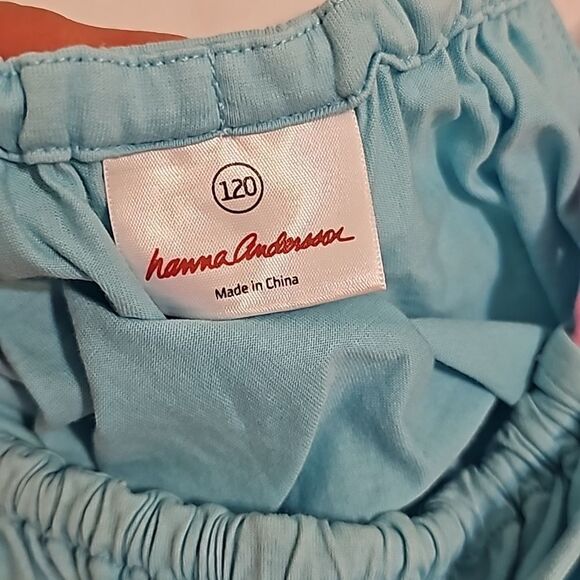 Hanna Andersson Light Blue Pillowcase Dress, 120cm - Picture 5 of 6